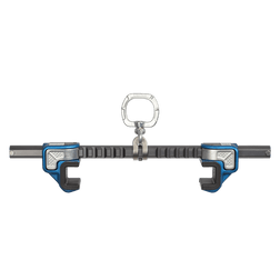 Falltech 7540A14 BeamLock Anchor, Dual Adjustment, 4" to 14" - Each