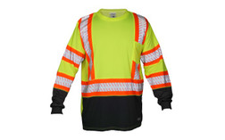 Kishigo 9181 Contrast Long Sleeve T-shirt, Class 3 - Each