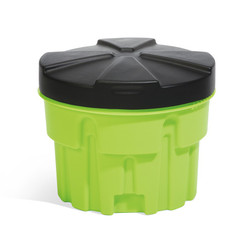 SpillTech A20OVER-HV Hi-Viz Green Polyethylene OverPack Drum - 1 Pack
