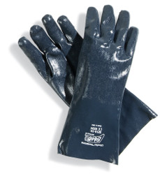 SpillTech A-GLV-NEO Royal Blue Neoprene Coating Over Cotton Liner Fully Coated Safety Gloves - 1 Pack