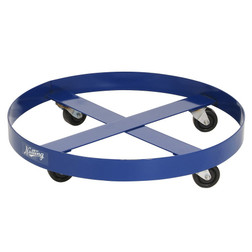 SpillTech ENP8050 Blue Steel Drum Dolly - 1 Pack