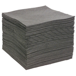 SpillTech GPF100H Commander Gray Polypropylene Absorbent Pad