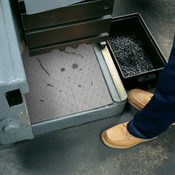SpillTech GPF100H Commander Gray Polypropylene Absorbent Pad