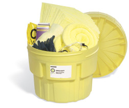 SpillTech SPKHZ-BATT Yellow Polypropylene HazMat Battery Acid Spill Kit - 1 Pack