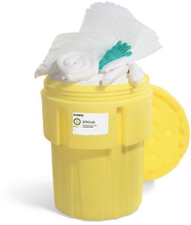 SpillTech SPKO-65 65 gal 100% Polyethylene OverPack Salvage Oil-Only Drum Spill Kit - 1 Pack