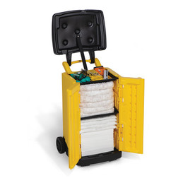 SpillTech SPKO-KAD2 Hi-Viz Yellow 24 in Oil-Only Spill Kit Kaddie - 1 Pack