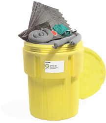 SpillTech SPKU-95 95 gal 100% Polyethylene OverPack Salvage Universal Drum Spill Kit - 1 Pack