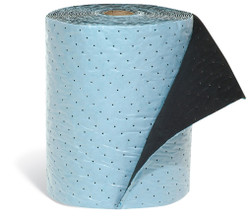 SpillTech TMAT19 Black 100% Polypropylene Heavy Weight Oil-Only TrackMat Split Roll - 2 Pack