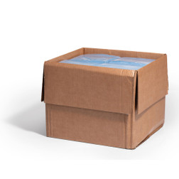 SpillTech WIP1000 Blue Cellulose & Polyester Blend Heavy Duty Spunlace Wiper - 1000 Pack