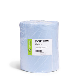 SpillTech WIP396 Blue Cellulose & Polyester Blend Heavy Duty Spunlace Wiper - 440 Pack