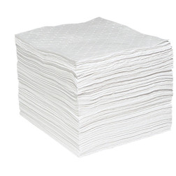 SpillTech WPB100H Defender White Polypropylene Oil-Only Pad