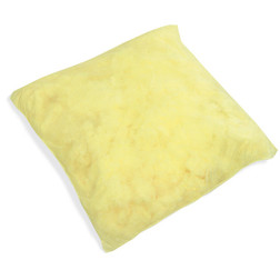SpillTech YPIL1818 Yellow 100% Polypropylene HazMat Pillow