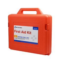 First Aid Only 91479 ANSI A Weatherproof First Aid Kit, 50 Person