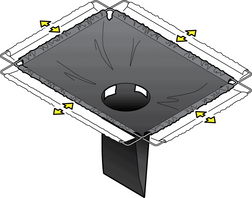 Ultratech 8938 Adjustable Frame Model Economy Drain Guard