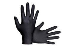 SAS Safety Raven 66517 Powder-Free Nitrile Disposable Gloves, Exam Grade, 7 mil Thick, Multiple Sizes- Box of 100 Gloves