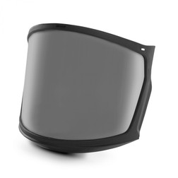 KASK WKI00010-500 Zen Full Face Visor Kit (Visor, Adapters, Carrier, + Peak), Smoke