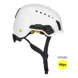 MSA V-Gard H2 Type II Safety Helmet with Mips Brain Protection System, Class C Vented, Multiple Color Options