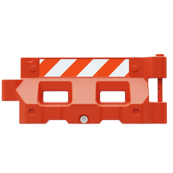 orange high intensity sheeting