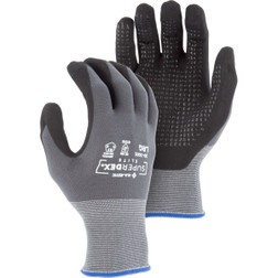 Majestic Glove SuperDex 30-1001 Palm Dip Glove with Premium Foam Nitrile - 12 Pairs