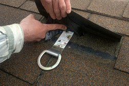 showing anchor installed