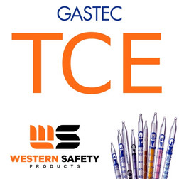 Gastec Trichloroethylene Automatic Gas Sampling Tube 20-1200ug/m3: 5 detector tubes, 5 pre tubes Per Box