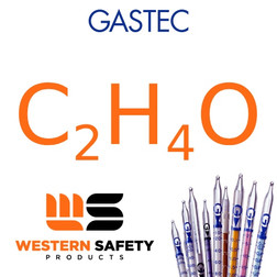 Gastec Ethylene Oxide Tube 0.1-10ppm: 5 detector tubes, 5 pre tubes Per Box