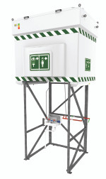 Emergency Tank Shower with Eye and Face Wash