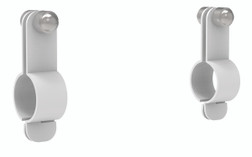 Replacement Brackets for Universal Pictogram Signs, Showers without Insulation