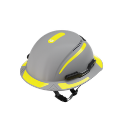 Hardknock 810-0-740-10 Diamond Grade Reflective Sticker Kit for Resolve Full Brim Helmets