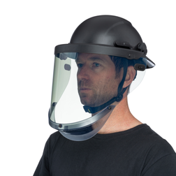 Hardknock 860-0 Clear ARC Shield Bracket with 12-Cal Visor - Each