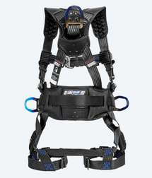 Falltech 8131QC FT-One Ultra-Lite 3D Construction Belted Full-Body Harness, Quick-Connect Legs | Each