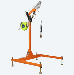 Falltech 6050328RB 5pc Confined Space Davit System 12" to 29" with 60' FT-R SRL-R | Each