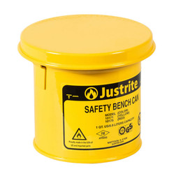 Justrite 10171 Steel Bench Can - Each