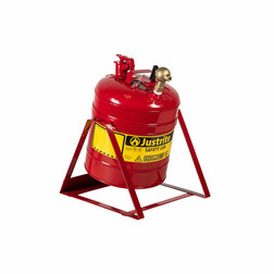 Justrite 11275 Red Steel Tilt Stand - Each