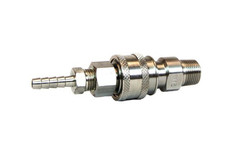 Justrite 12001 Stainless Steel 1/4 in ID PTFE Tube for 12013 Replacement Fitting Disconnect Assembly - Each
