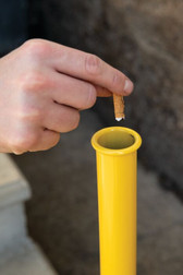 Justrite 1200YELLOW 5 gal Original Butt Can - Each