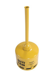 Justrite 1200YELLOW 5 gal Original Butt Can - Each