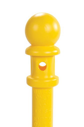Justrite 1202 High Density Polyethylene Tube and Steel Can Butt Can - Each