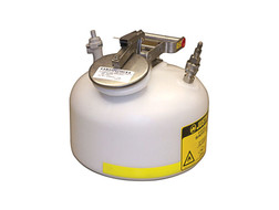 Justrite 12165 2 gal Quick-Disconnect Disposal Safety Can - Each