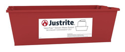 Justrite 12955 3.7 gal High Density Polyethylene Spill Basin - Each