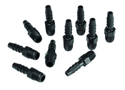 Justrite 12963 MNPT x Hose Barb Polyethylene Replacement Fitting - 10/Pack
