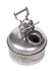 Justrite 1323 Stainless Steel Disposal Safety Can - Each