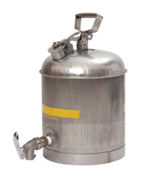 Justrite 1327 5 gal Faucet Safety Can - Each