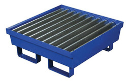 Justrite 1611ST 1000 lb 1 Drum Spill Containment Pallet - Each