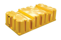 Justrite 1620 High Density Polyethylene 66 gal Spill Containment Pallet - Each