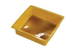 Justrite 1671 High Density Polyethylene Drip Pan Shell - Each