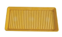 Justrite 1677 High Density Polyethylene Spill Tray - Each