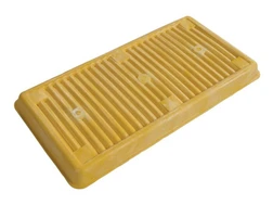 Justrite 1677 High Density Polyethylene Spill Tray - Each