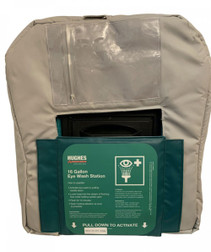Justrite 16GFEW-BLKT PVC Coated Polyester Gray Heated Jacket - Each