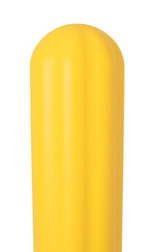 Justrite 1732 High Density Polyethylene 4 in Fluted Bollard Cover - Each